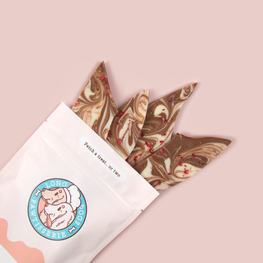 Carob & Raspberry Bark