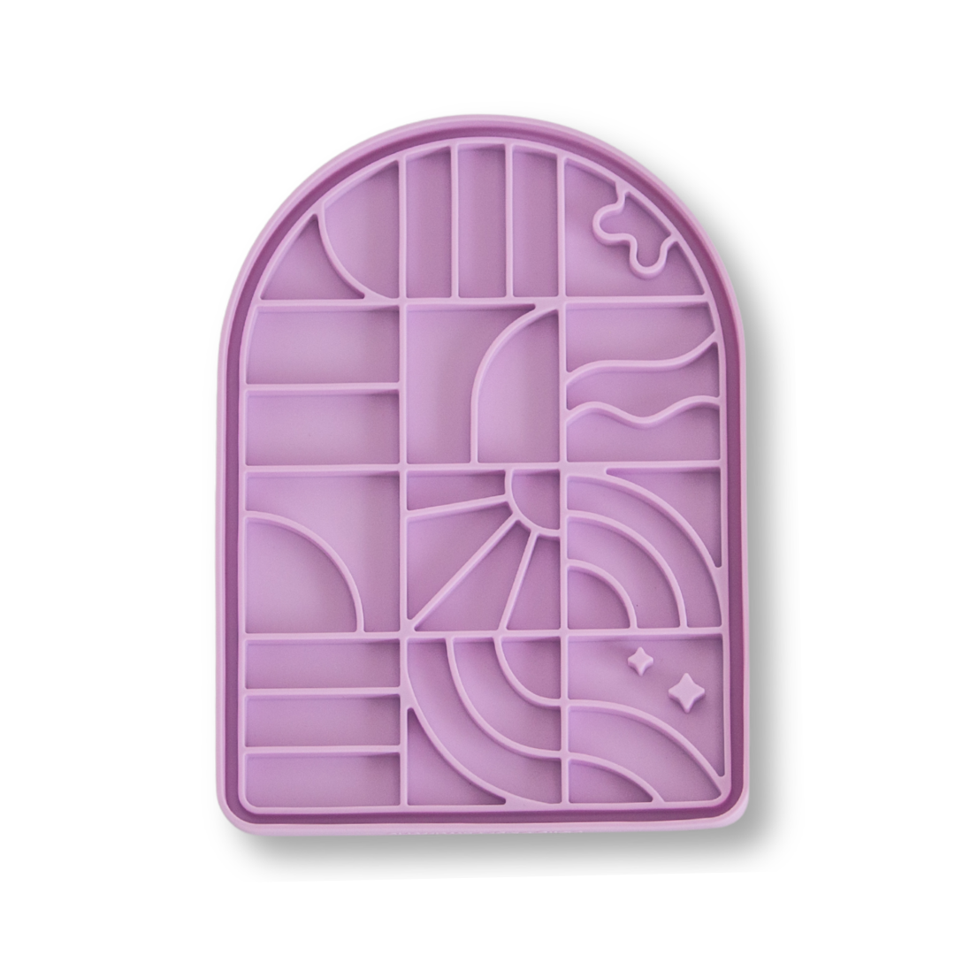 Lumina Lick Mat & Lid - Wisteria