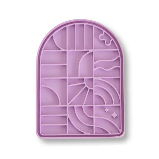 Lumina Lick Mat & Lid - Wisteria