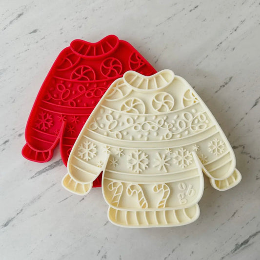 Ugly Holiday Sweater Mat