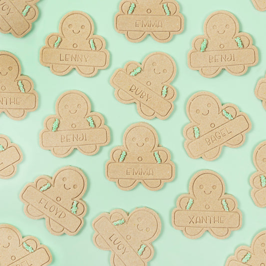 Gingerbread Name Plate